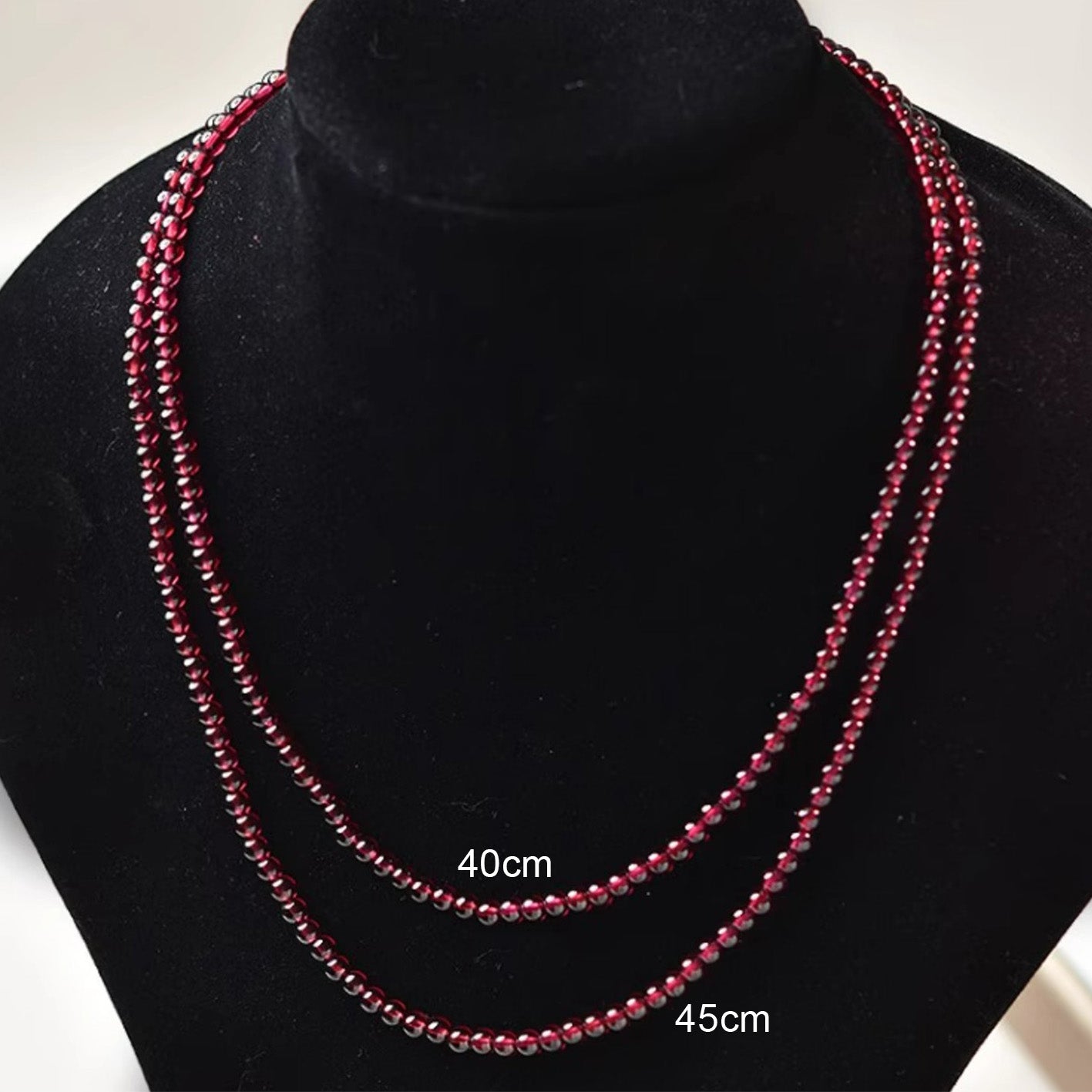 Garnet Necklace - Fire Element