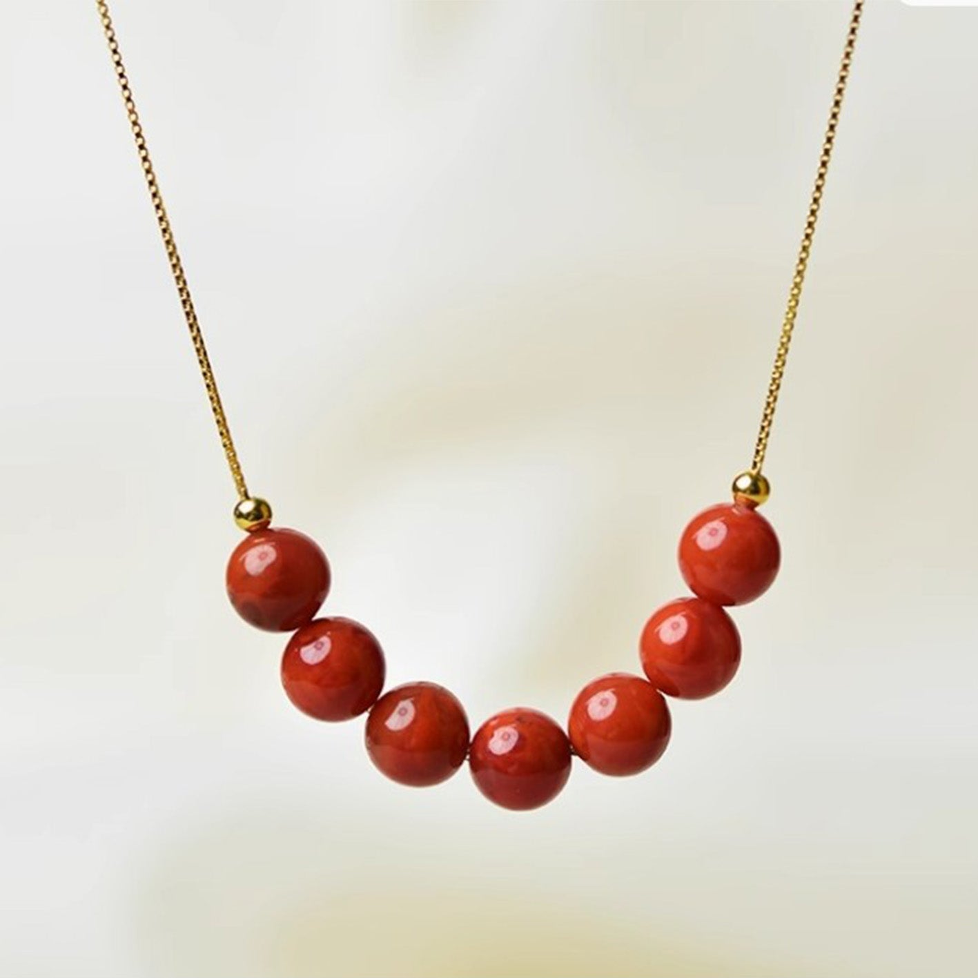 Carnelian Agate Necklace - Fire Element