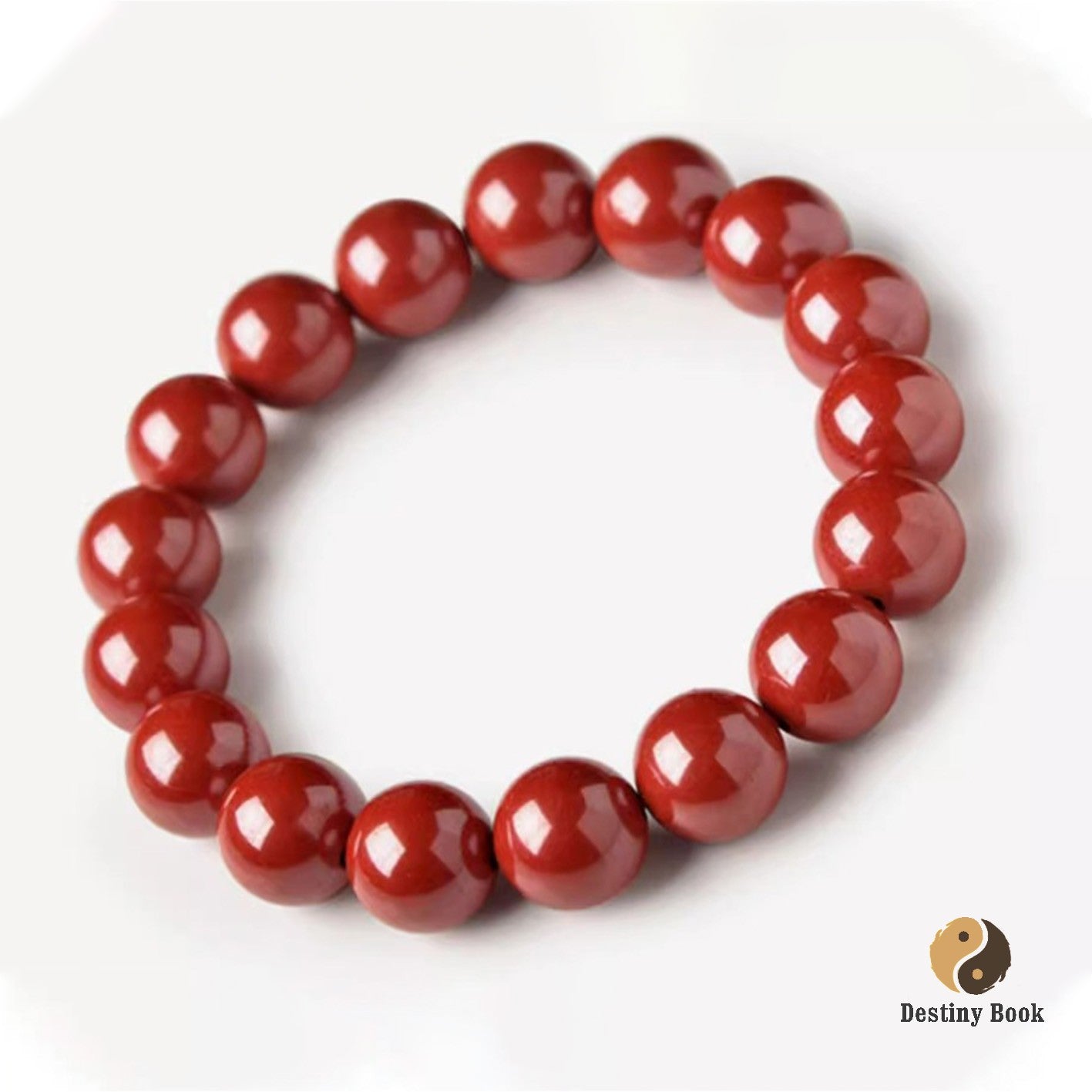 Cinnabar bracelet - Fire Element