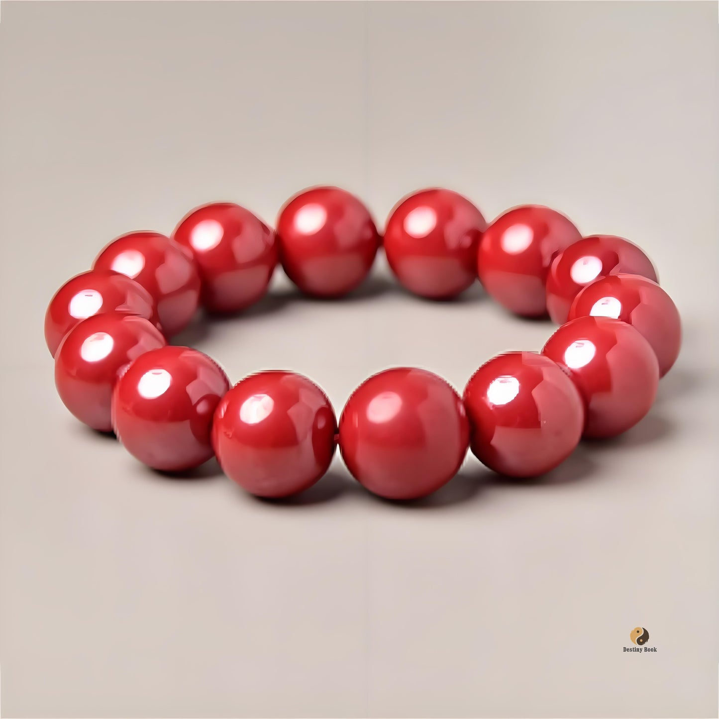 Cinnabar bracelet - Fire Element