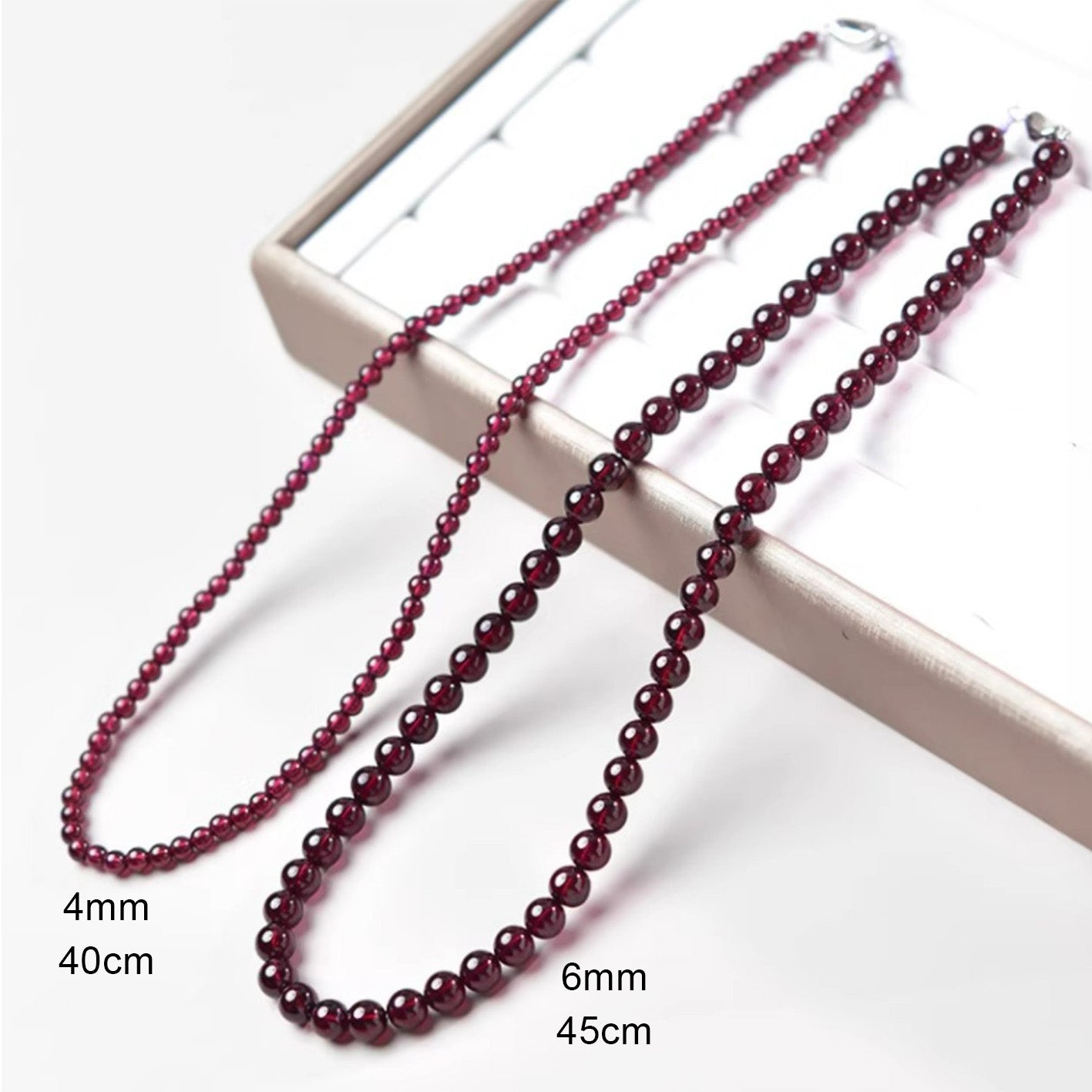 Garnet Necklace - Fire Element