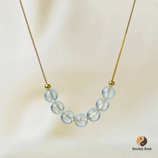 Aquamarine Necklace - Water Element