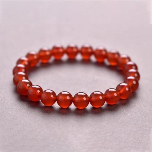 Carnelian Agate Bracelet - Fire Element