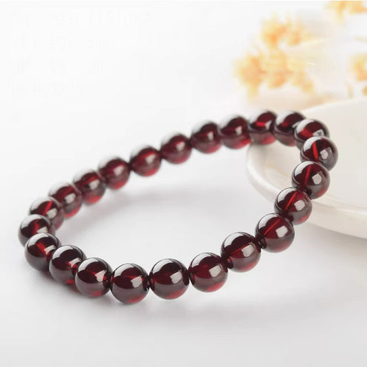 Eternal Flame Nature Garnet Bracelet